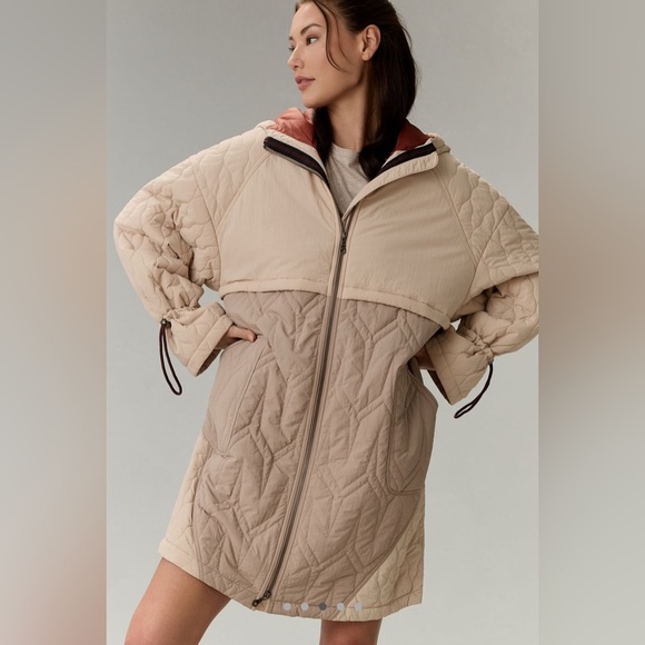 Pilcro Jackets & Blazers - Pilcro Quilted Mix Liner Coat
